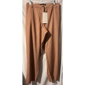 Wildfang The Empower Trouser 22W Rose Brown Dress Pants NWT Plus Size